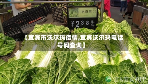 【宜宾市沃尔玛疫情,宜宾沃尔玛电话号码查询】-第1张图片