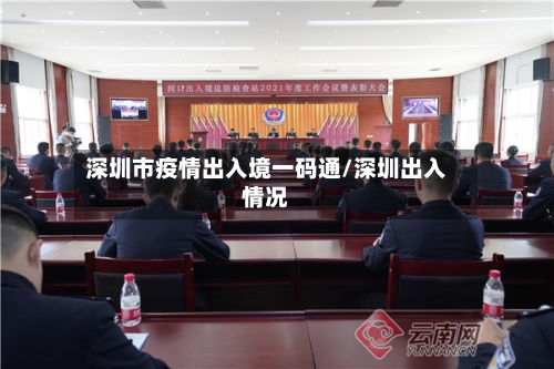 深圳市疫情出入境一码通/深圳出入情况-第1张图片