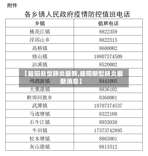【益阳新型肺炎最新,益阳新型肺炎最新消息】-第1张图片