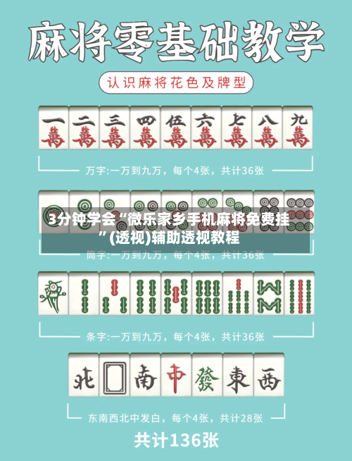 3分钟学会“微乐家乡手机麻将免费挂	”(透视)辅助透视教程-第2张图片