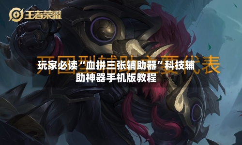 玩家必读“血拼三张辅助器”科技辅助神器手机版教程-第3张图片