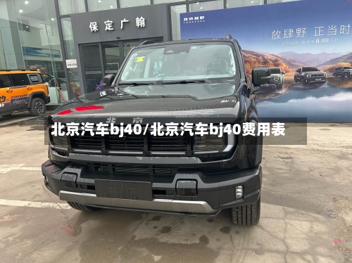 北京汽车bj40/北京汽车bj40费用表-第1张图片