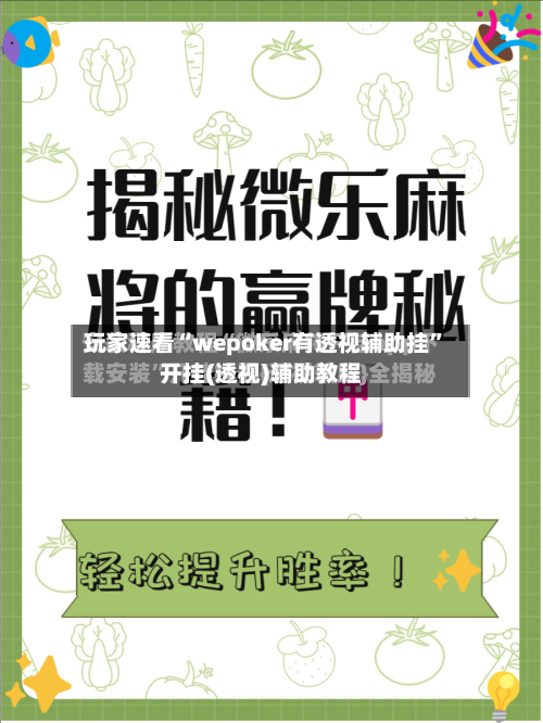 玩家速看“wepoker有透视辅助挂	”开挂(透视)辅助教程-第2张图片