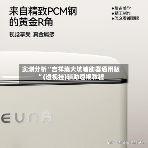 实测分析“吉祥填大坑辅助器通用版”(透视挂)辅助透视教程-第1张图片