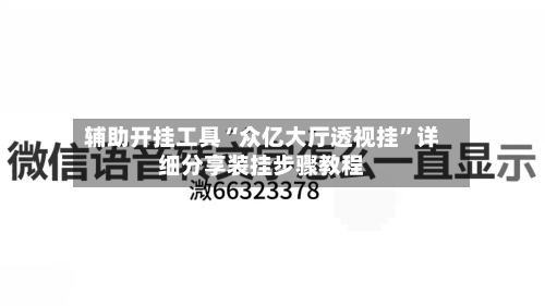 辅助开挂工具“众亿大厅透视挂”详细分享装挂步骤教程-第2张图片