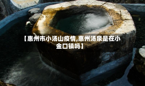 【惠州市小汤山疫情,惠州汤泉是在小金口镇吗】-第1张图片