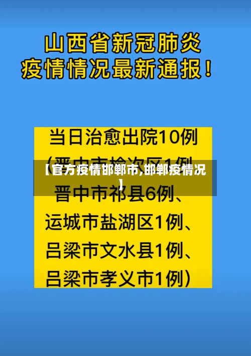 【官方疫情邯郸市,邯郸疫情况】-第2张图片