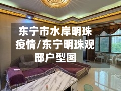 东宁市水岸明珠疫情/东宁明珠观邸户型图-第3张图片