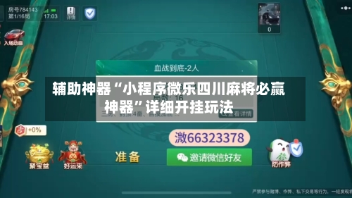 辅助神器“小程序微乐四川麻将必赢神器	”详细开挂玩法-第1张图片