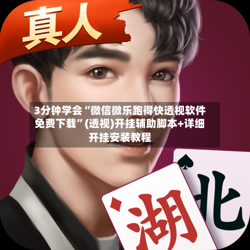 3分钟学会“微信微乐跑得快透视软件免费下载”(透视)开挂辅助脚本+详细开挂安装教程-第2张图片