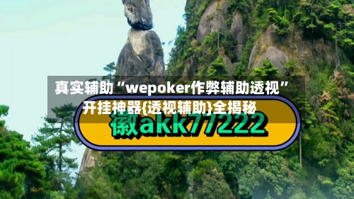 真实辅助“wepoker作弊辅助透视	”开挂神器{透视辅助}全揭秘-第1张图片