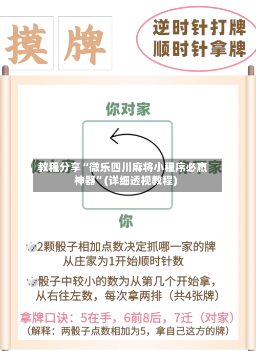 教程分享“微乐四川麻将小程序必赢神器”(详细透视教程)-第1张图片