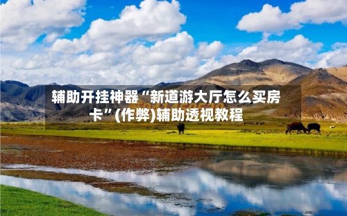 辅助开挂神器“新道游大厅怎么买房卡”(作弊)辅助透视教程-第2张图片