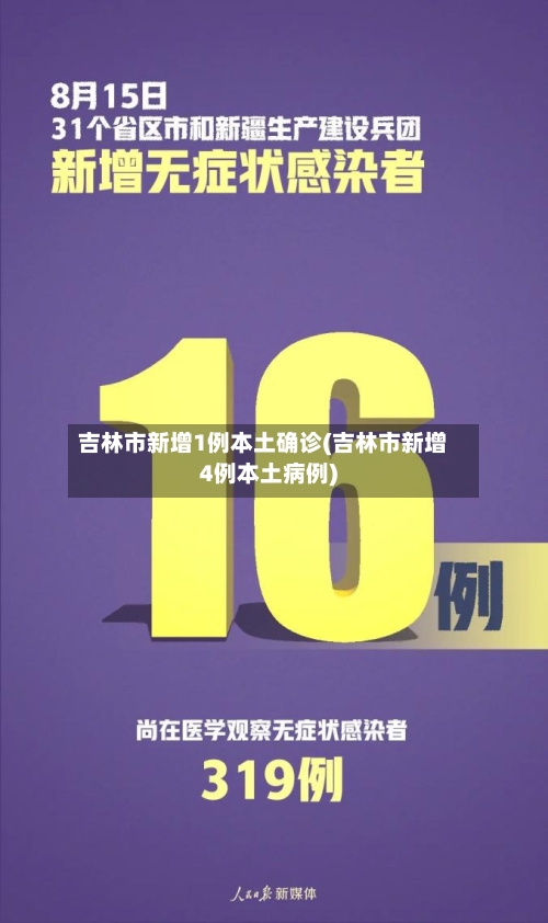 吉林市新增1例本土确诊(吉林市新增4例本土病例)-第2张图片