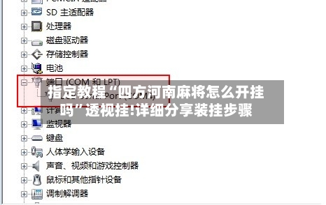 指定教程“四方河南麻将怎么开挂吗”透视挂!详细分享装挂步骤-第1张图片