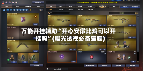 万能开挂辅助“开心安徽比鸡可以开挂吗”(曝光透视必备猫腻)-第1张图片