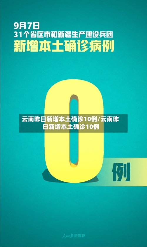 云南昨日新增本土确诊10例/云南昨日新增本土确诊10例-第1张图片