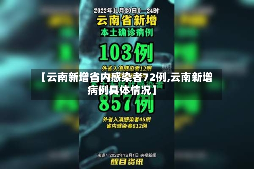 【云南新增省内感染者72例,云南新增病例具体情况】-第1张图片