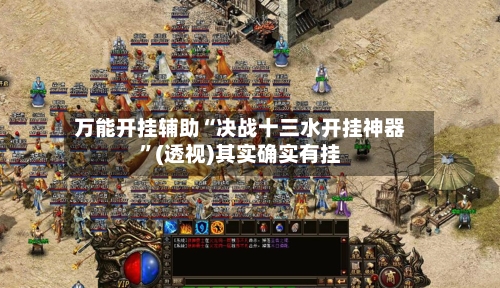 万能开挂辅助“决战十三水开挂神器	”(透视)其实确实有挂-第2张图片