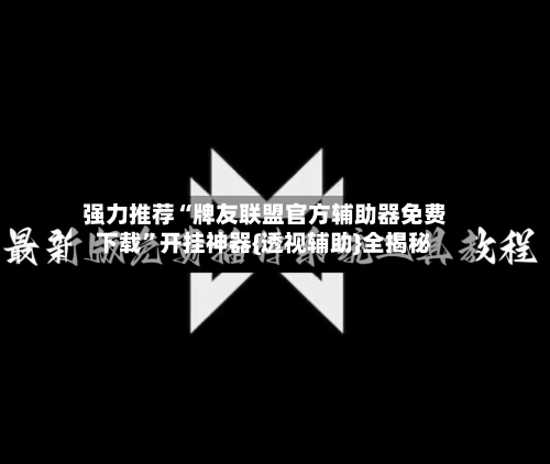 强力推荐“牌友联盟官方辅助器免费下载”开挂神器{透视辅助}全揭秘-第1张图片