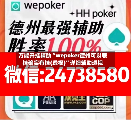 万能开挂辅助“wepoker德州可以装挂确实有挂(透视)”详细辅助透视-第3张图片
