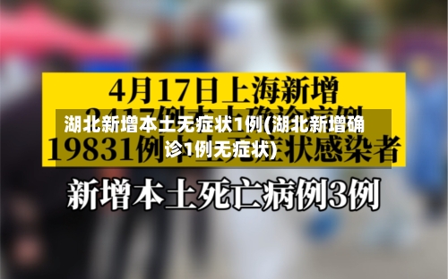 湖北新增本土无症状1例(湖北新增确诊1例无症状)-第1张图片