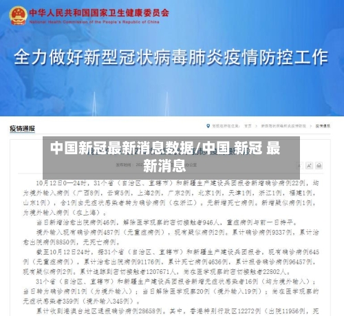 中国新冠最新消息数据/中国 新冠 最新消息-第3张图片