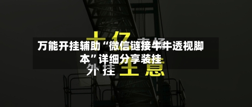 万能开挂辅助“微信链接牛牛透视脚本	”详细分享装挂-第2张图片