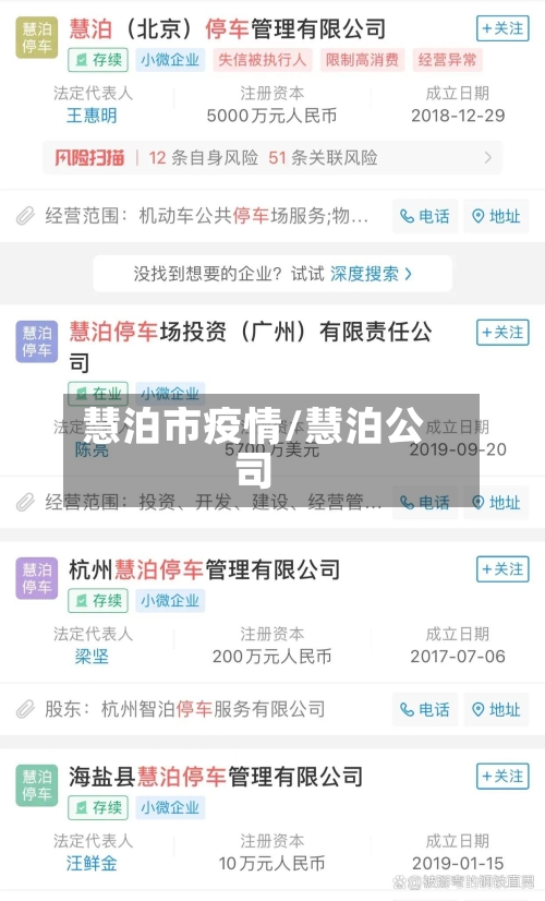 慧泊市疫情/慧泊公司-第3张图片