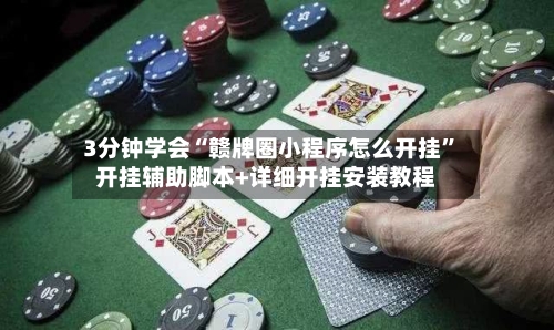 3分钟学会“赣牌圈小程序怎么开挂”开挂辅助脚本+详细开挂安装教程-第2张图片