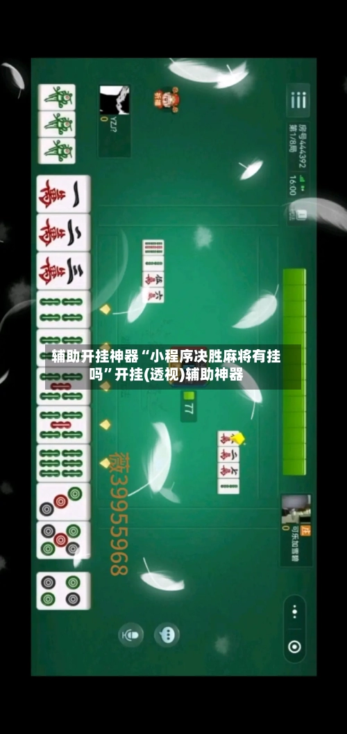 辅助开挂神器“小程序决胜麻将有挂吗”开挂(透视)辅助神器-第3张图片