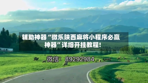 辅助神器“微乐陕西麻将小程序必赢神器	”详细开挂教程!-第1张图片