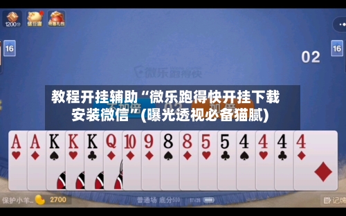 教程开挂辅助“微乐跑得快开挂下载安装微信	”(曝光透视必备猫腻)-第2张图片
