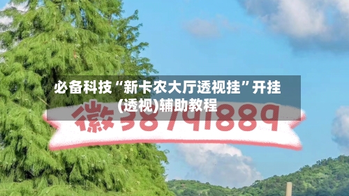 必备科技“新卡农大厅透视挂”开挂(透视)辅助教程-第1张图片