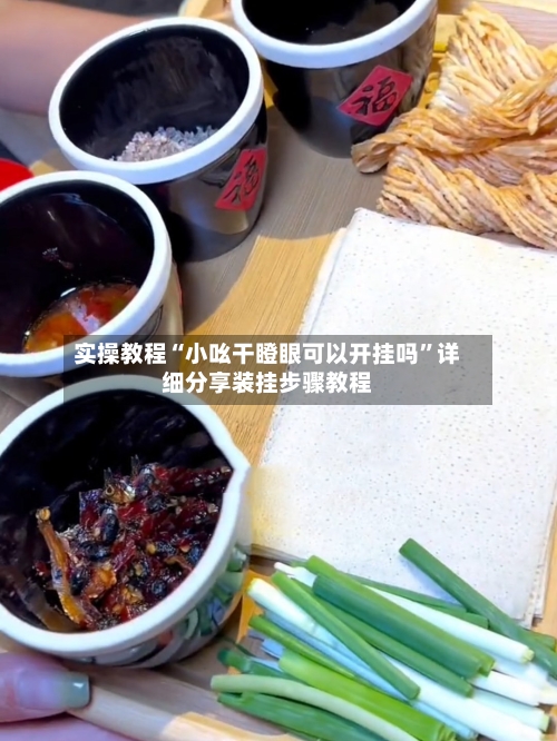实操教程“小吆干瞪眼可以开挂吗”详细分享装挂步骤教程-第1张图片