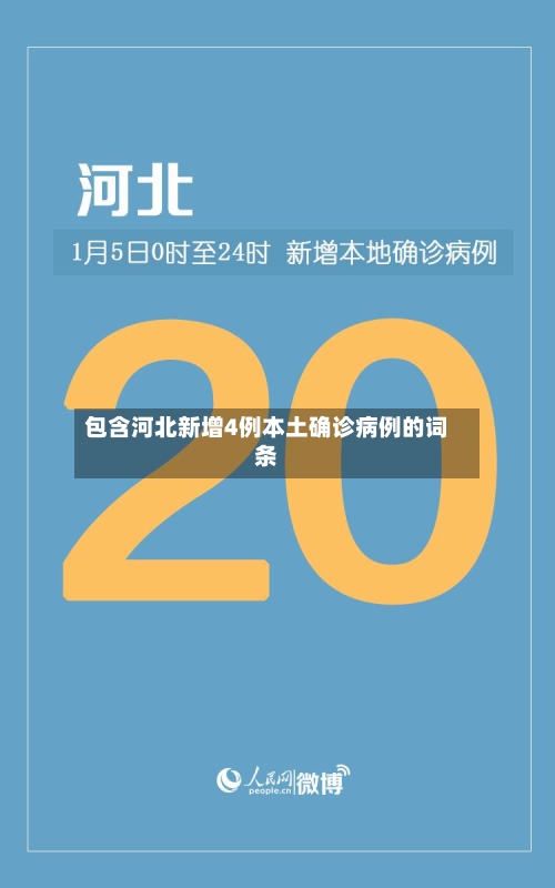 包含河北新增4例本土确诊病例的词条-第1张图片