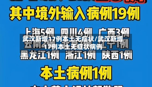 武汉新增17例本土无症状/武汉新增17例本土无症状病例-第1张图片