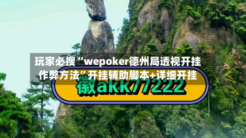 玩家必搜“wepoker德州局透视开挂作弊方法”开挂辅助脚本+详细开挂-第2张图片