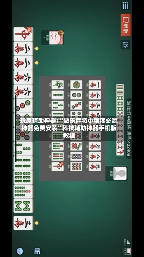 玩家辅助神器:“微乐麻将小程序必赢神器免费安装”科技辅助神器手机版教程-第3张图片