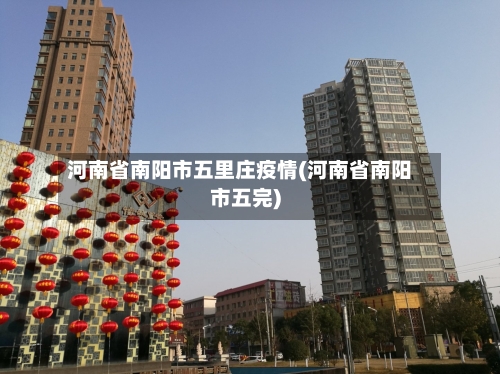 河南省南阳市五里庄疫情(河南省南阳市五完)-第3张图片