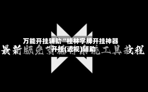 万能开挂辅助“桂林字牌开挂神器”开挂(透视)辅助-第3张图片