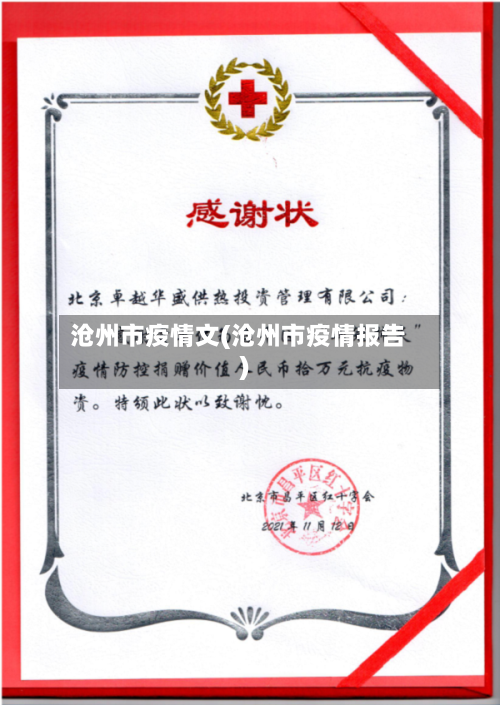 沧州市疫情文(沧州市疫情报告)-第1张图片