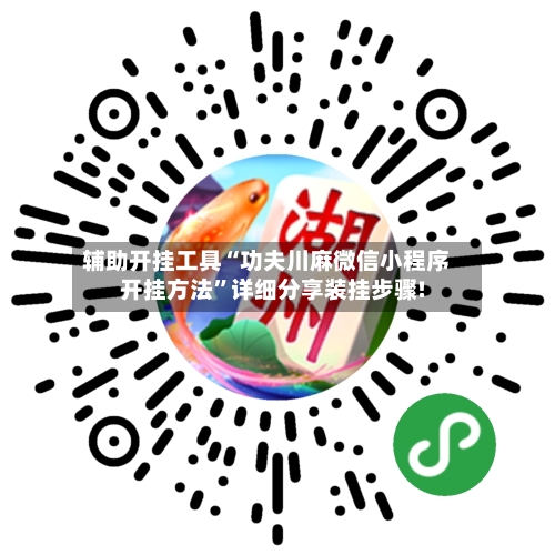 辅助开挂工具“功夫川麻微信小程序开挂方法”详细分享装挂步骤!-第1张图片