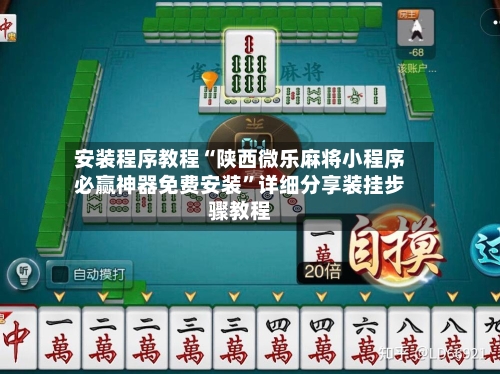 安装程序教程“陕西微乐麻将小程序必赢神器免费安装”详细分享装挂步骤教程-第3张图片