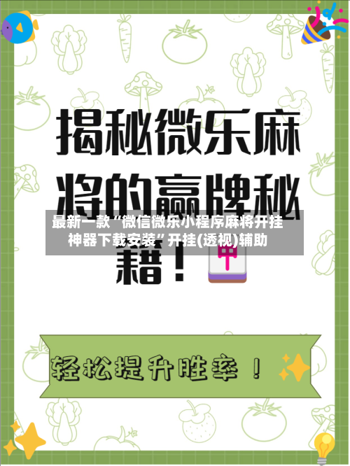 最新一款“微信微乐小程序麻将开挂神器下载安装	”开挂(透视)辅助-第2张图片