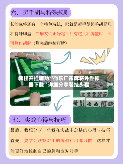 教程开挂辅助“微乐广东麻将外卦神器下载”详细分享装挂步骤-第1张图片