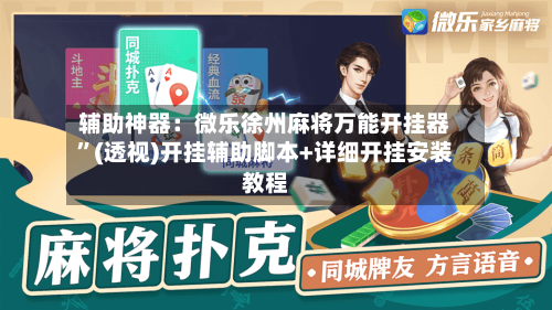 辅助神器：微乐徐州麻将万能开挂器”(透视)开挂辅助脚本+详细开挂安装教程-第2张图片