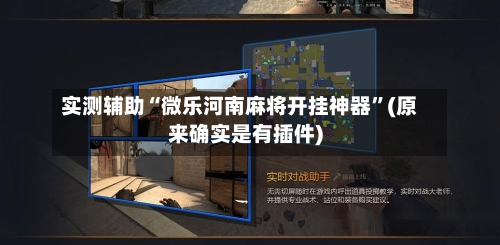 实测辅助“微乐河南麻将开挂神器”(原来确实是有插件)-第2张图片