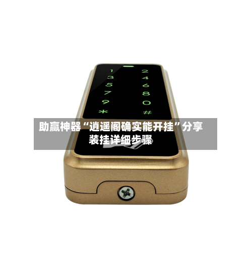 助赢神器“逍遥阁确实能开挂	”分享装挂详细步骤-第1张图片