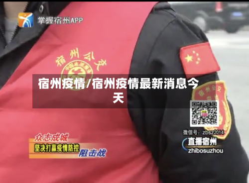 宿州疫情/宿州疫情最新消息今天-第2张图片